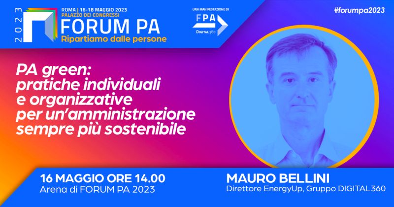 mbellini3's tweet card. Il prossimo 16 maggio FORUM PA 2023 ospiterà un confronto sul ruolo strategico della Pubblica Amministrazione nel raggiungimento di obiettivi di sostenibilità in tutte le articolazioni del mondo...