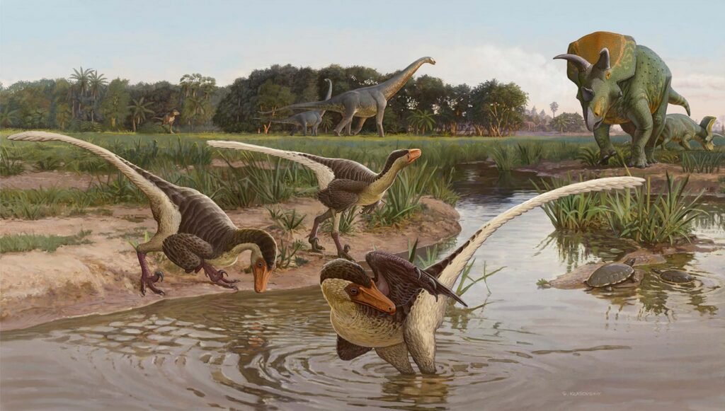 ExplorersWeb's tweet card. New evidence has emerged that dinosaurs in North America were thriving, and not in decline, before the asteroid hit.