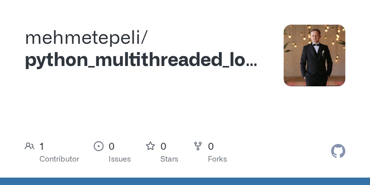 TepeliMehmet's tweet card. Contribute to mehmetepeli/python_multithreaded_load_balancer development by creating an account on GitHub.