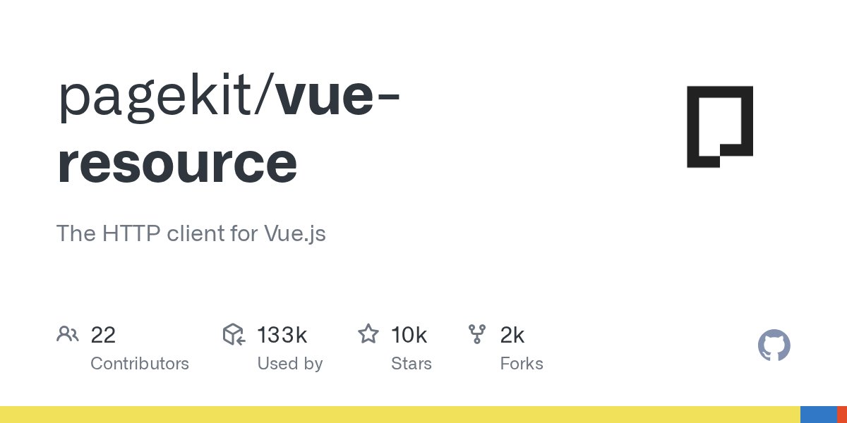 JavaScript10000's tweet card. The HTTP client for Vue.js. Contribute to pagekit/vue-resource development by creating an account on GitHub.