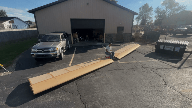 hackaday's tweet card. Ideally, an aircraft would be made of something reasonably strong, light, and weather resistant. Cardboard, is none of those things. But that did not stop [PeterSripol] from building an ultralight …