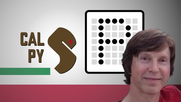 __CalPy__'s tweet card. The monthly meetup consists of online talks followed by time for socializing. Talks can range from technical to not-so-much and cover a variety of topics. When we have spea