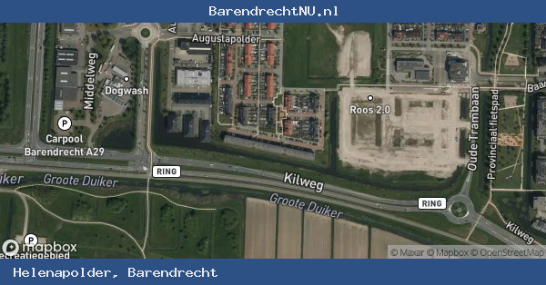 Ambulance met spoed naar Helenapolder, Barendrecht