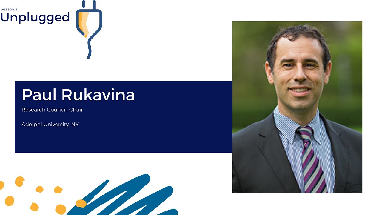 SHAPEAmerica's tweet card. Unplugged S3, Episode 7: Paul Rukavina