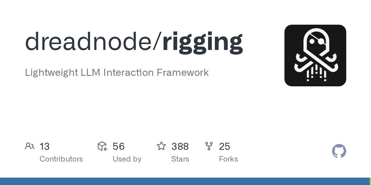 dreadnode's tweet card. Lightweight LLM Interaction Framework. Contribute to dreadnode/rigging development by creating an account on GitHub.