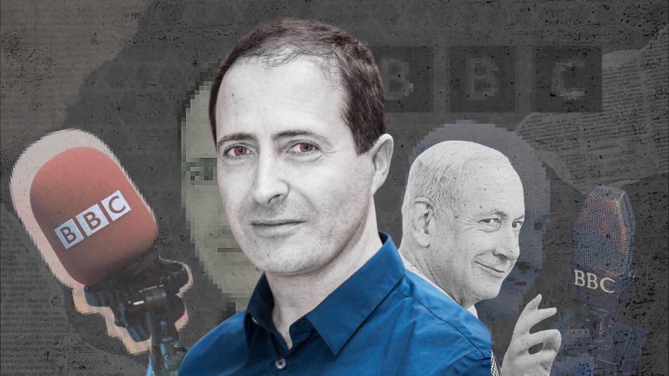 Jonathan_K_Cook's tweet card. Raffi Berg, now at the center of a media scandal over the BBC’s Israel coverage, once worked for a known CIA front and collaborated with Mossad officials., BBC Middle East coverage, BBC pro-Israel...