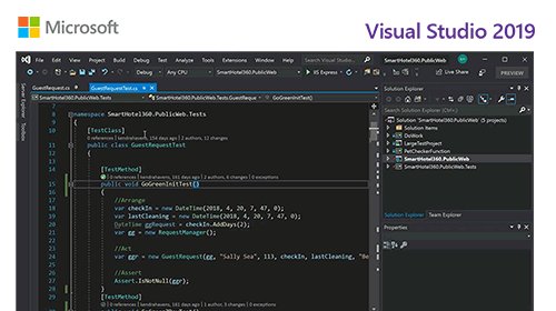 typescript's tweet card. Visual Studio offers AI-enhanced features for context-aware code completions, AI chat assistance, debugging suggestions, and unit test generation. Use these alongside Git management and cloud...