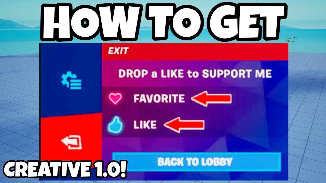 hacz_on_yt's tweet card. How To Get LIKE AND FAVOURITE BOARDS In Fortnite Creative 1.0! No...