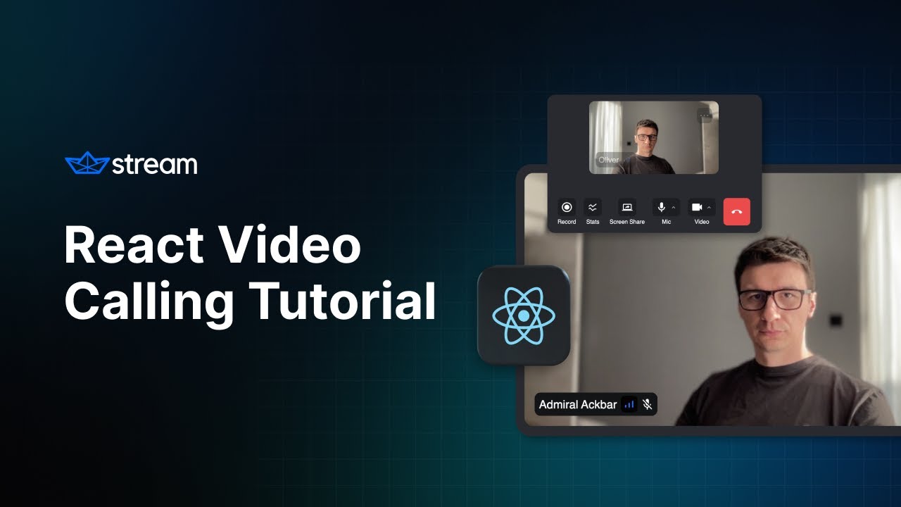getstream_io's tweet card. How To Build a React Video Calling App using ViteJS and Stream