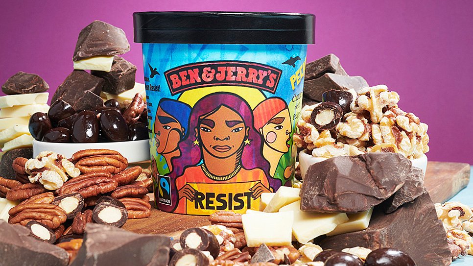 angiethecoder's tweet card. Ben & Jerry's Releases Pecan Resist Flavor, Part Of A Campaign To