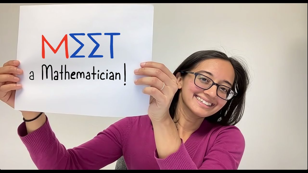 MeetaMathemati1's tweet card. MEET a Mathematician! - Swati Patel