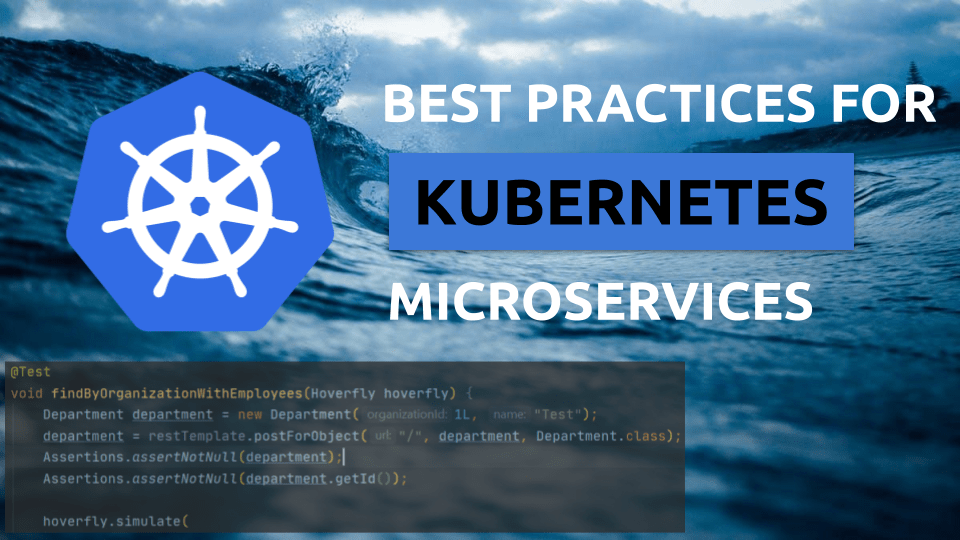 kubernetesio's tweet card. This article describes the best practices for running JVM-based microservices on Kubernetes. It shows Spring Boot examples in Kotlin.