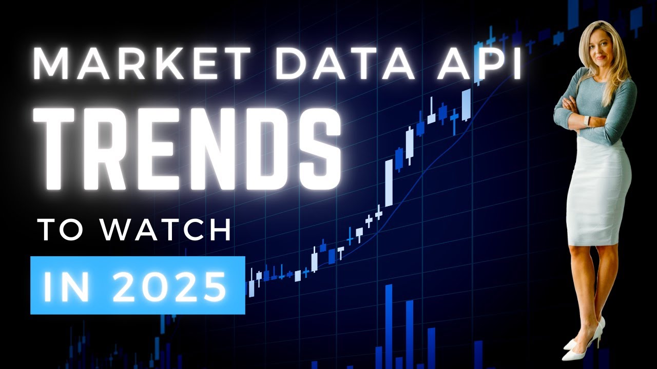 intrinio's tweet card. Top Market Data API 📉 Trends to Watch 👀 in 2025