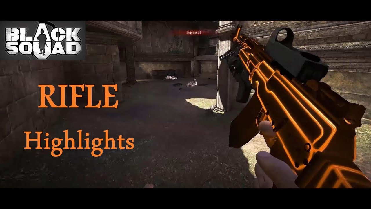 ErrorCode77's tweet card. Rifles by ErrorCode - Black Squad - Frag Highlights 4