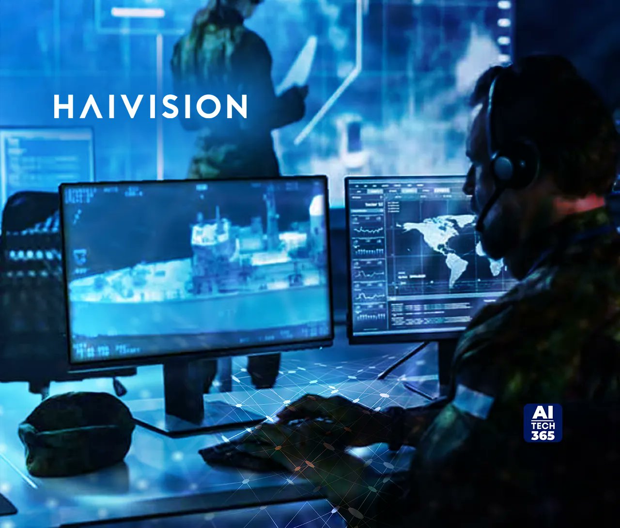 AITech365's tweet card. Integration brings together full motion video and AI-enabled object detection for intelligence, surveillance, and reconnaissance applications