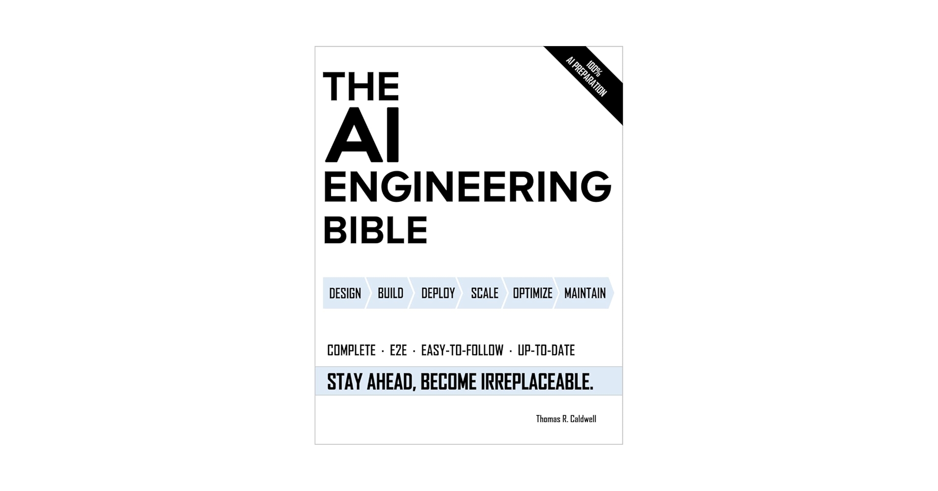 rasangarocks's tweet card. The AI Engineering Bible: The Complete and Up-to-Date Guide to Build, Develop and Scale Production...