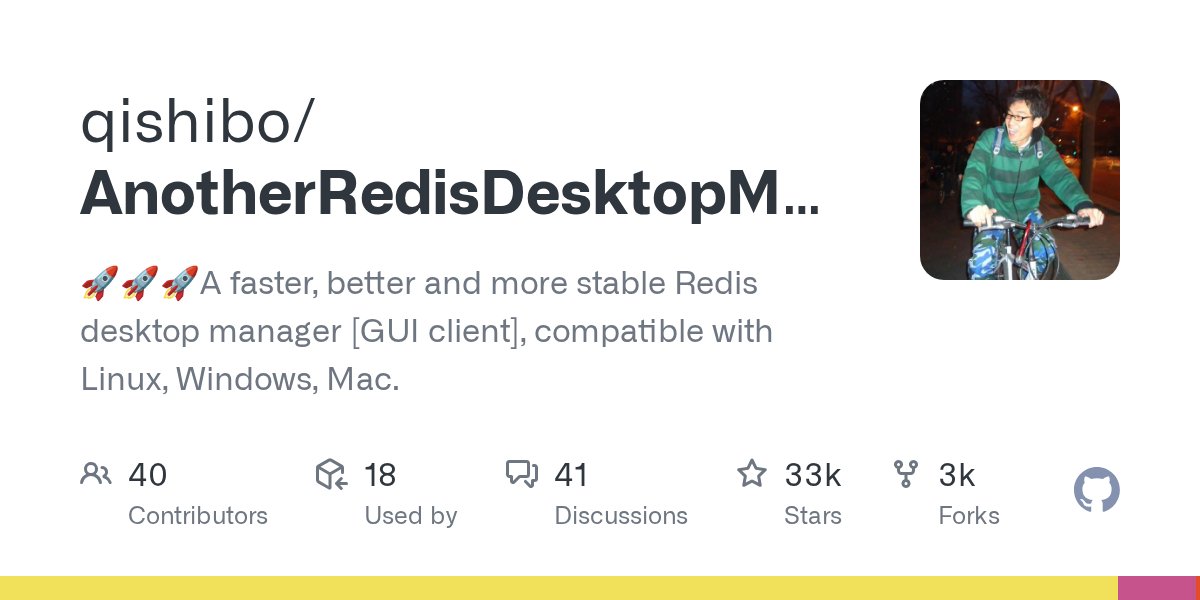 JavaScript10000's tweet card. 🚀🚀🚀A faster, better and more stable Redis desktop manager [GUI client], compatible with Linux, Windows, Mac. - qishibo/AnotherRedisDesktopManager