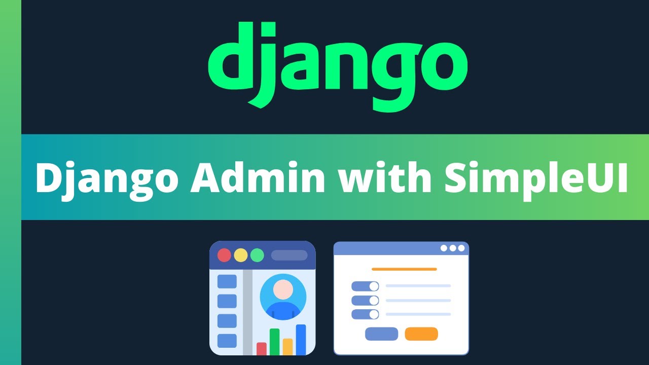 CloudWDjango's tweet card. Customise the Django admin with SimpleUI