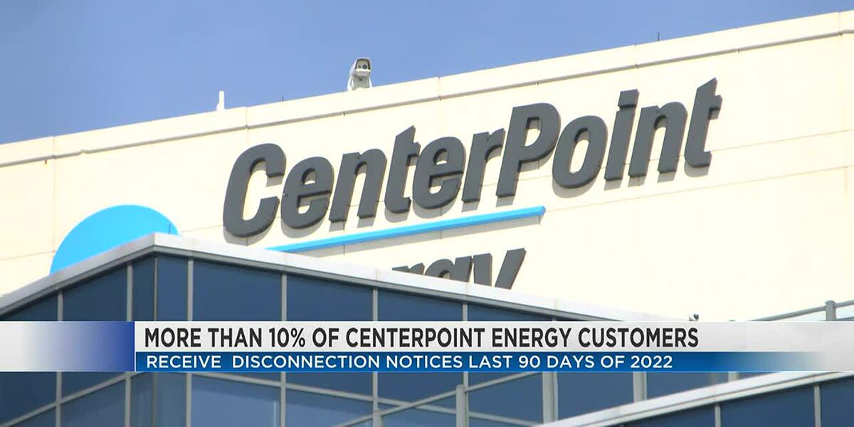 14News's tweet card. Thousands of CenterPoint Energy customers’ services were disconnected due to nonpayment during the last three months of 2022 officials say.