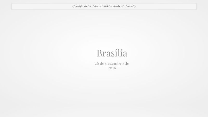 codeprentice's tweet card. Show local weather for Brasília - DF/Brazil...