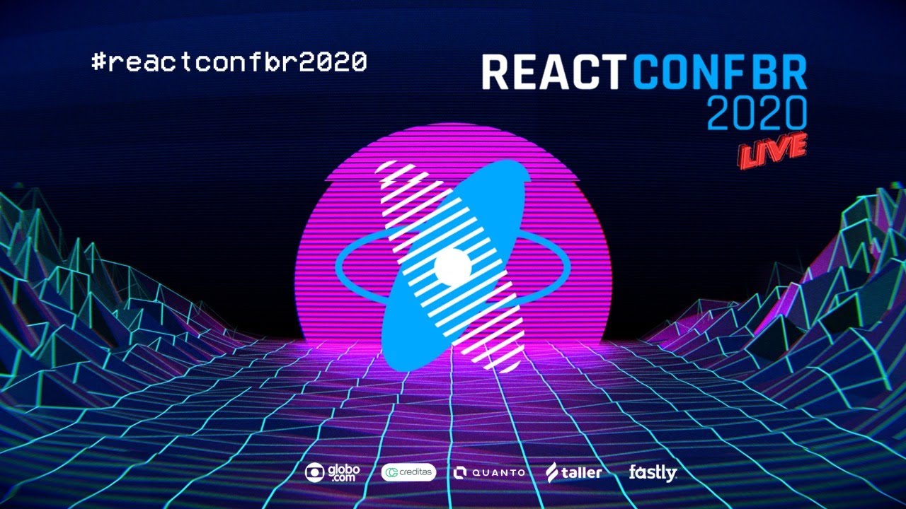 ReactConfBR's tweet card. #ReactConfBR2020 LIVE
