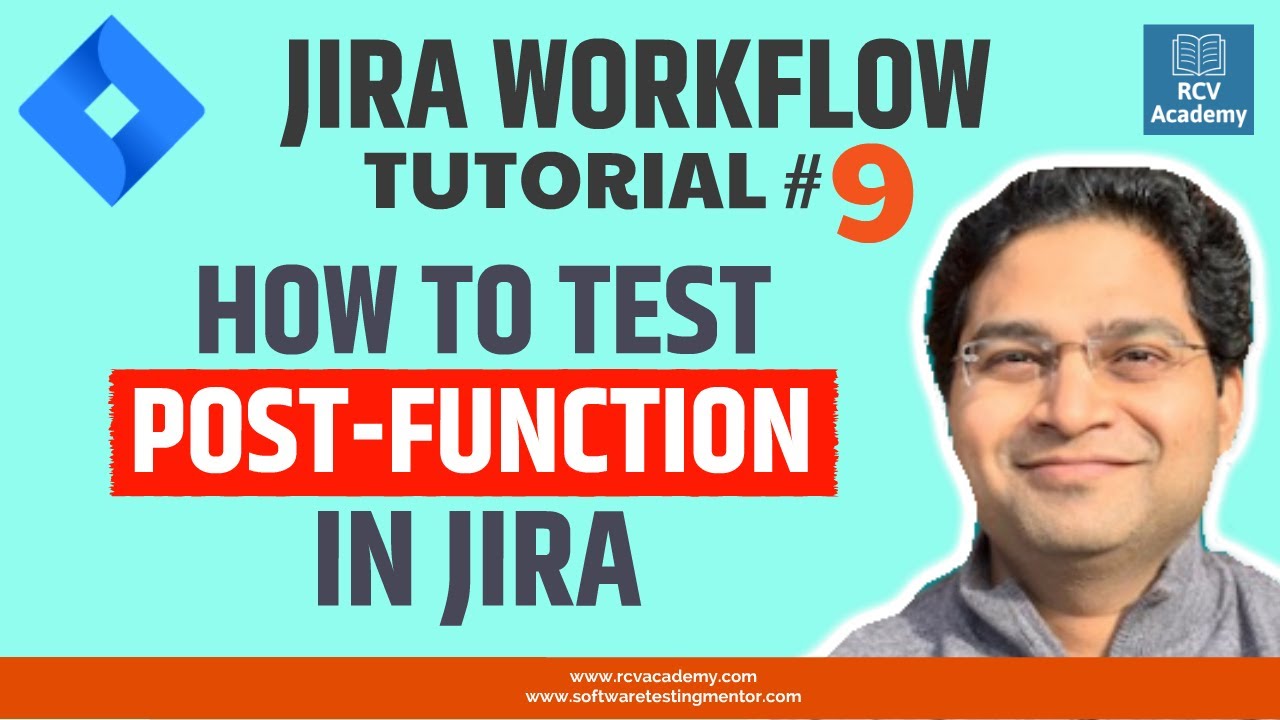 swtmentor's tweet card. JIRA Workflow Tutorial #9 - Test Post Function