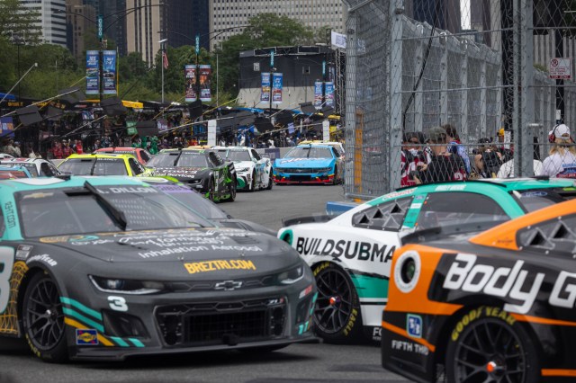 chicagotribune's tweet card. NASCAR is pausing the Chicago street race because it needs more time to try to reschedule the event and reduce the build-out and breakdown of the pop-up racecourse.