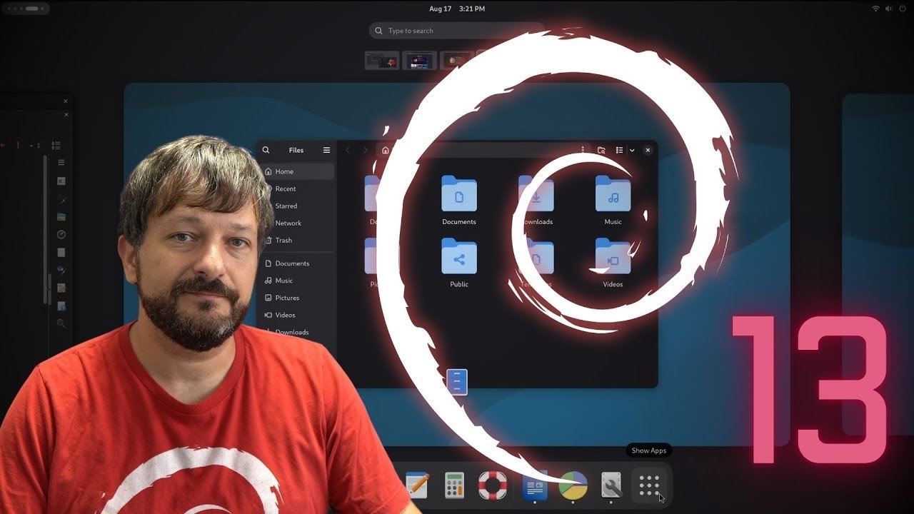 JayTheLinuxGuy's tweet card. Debian 13 (Trixie) Review – What’s New, Installation & Upgrade...