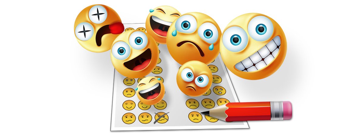 Nibcode's tweet card. Excellent Difference Perception Test using emoji faces. Explore and assess your perceptual skills and your level of impulsivity.