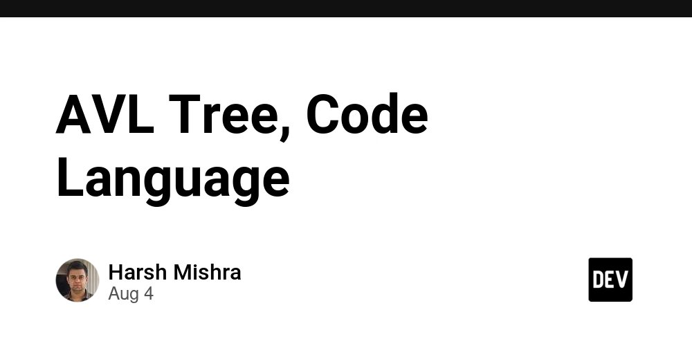 prod42net's tweet card. Creation of AVL Tree (Linked List Implementation) class AVLTree { private: struct...