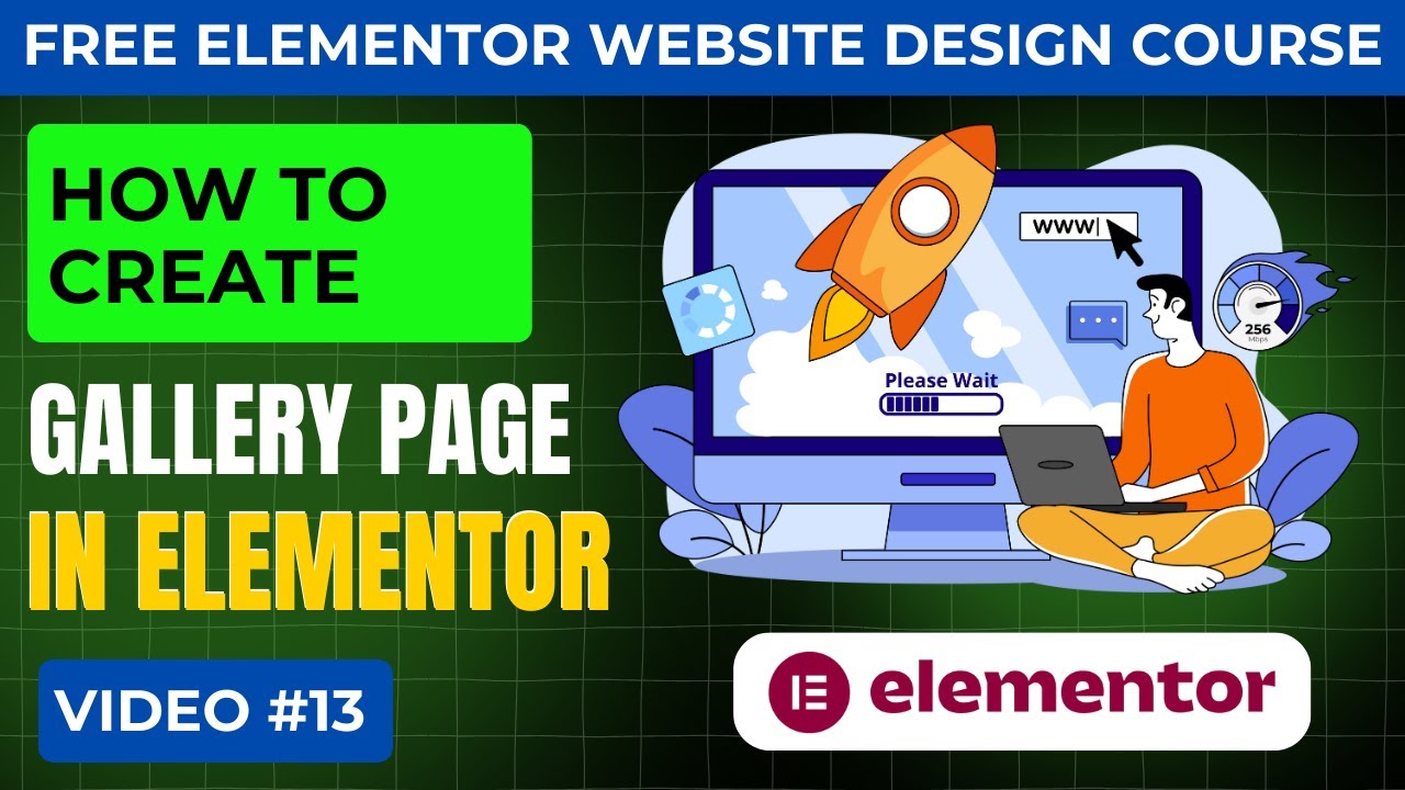 FreeTrialPlans's tweet card. How To Create Gallery in Elementor | Elementor Image Gallery |...