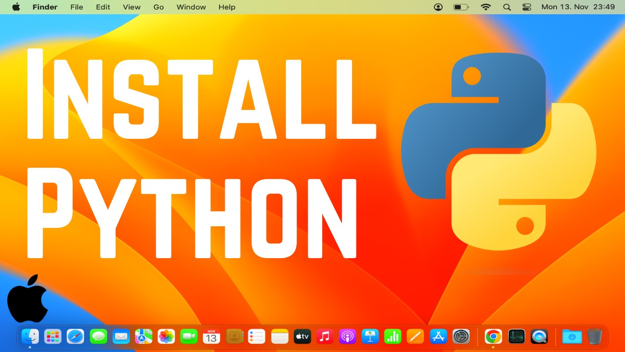ProgrammingKnow's tweet card. How to Install Python on Mac | Install Python on macOS