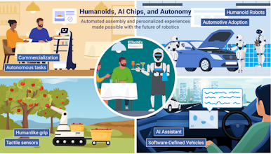 onrobotics's tweet card. Co-habiting or working alongside robots with humanlike capabilities may no longer be a thing of science-fiction. This article covers humanoid robots, collaborative robots, and vehicle autonomy, as...