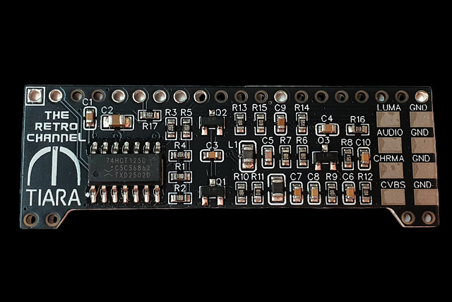 lectronz's tweet card. A video upgrade for the Atari 2600/VCS that provides S-Video and composite output