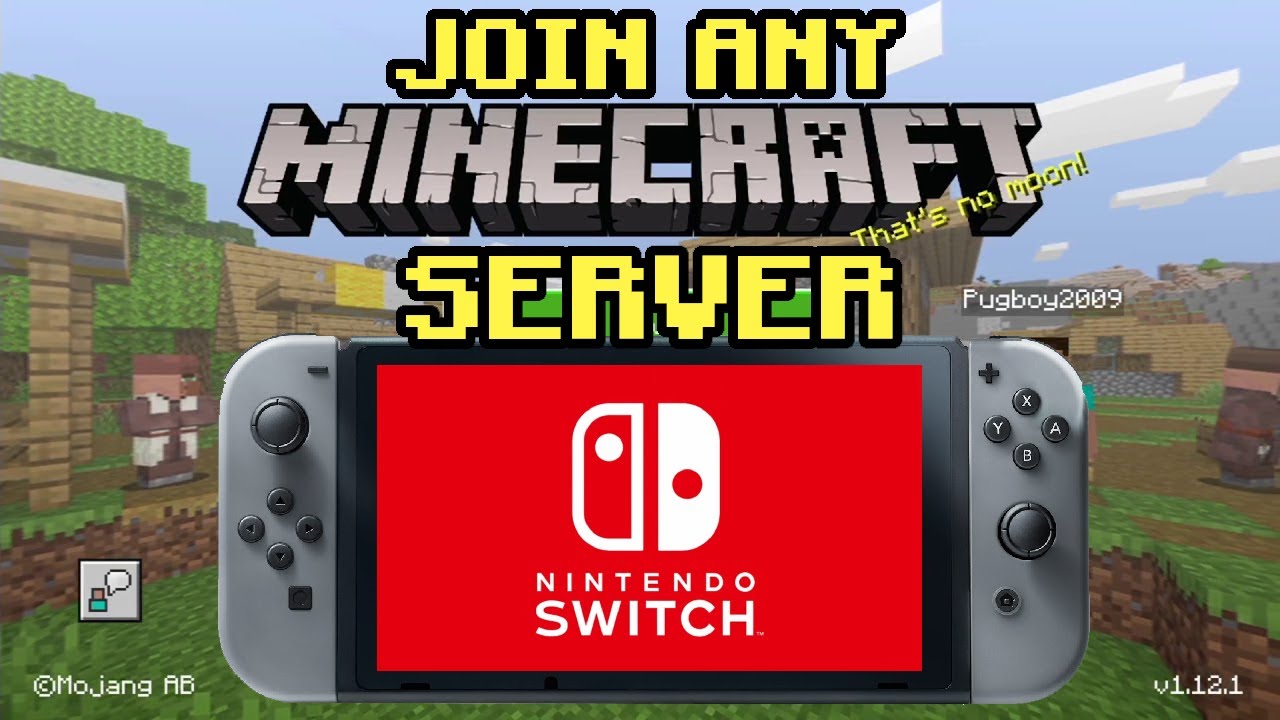 NodesAndroid's tweet card. How to join any Minecraft: BE server IP/address on Nintendo Switch...