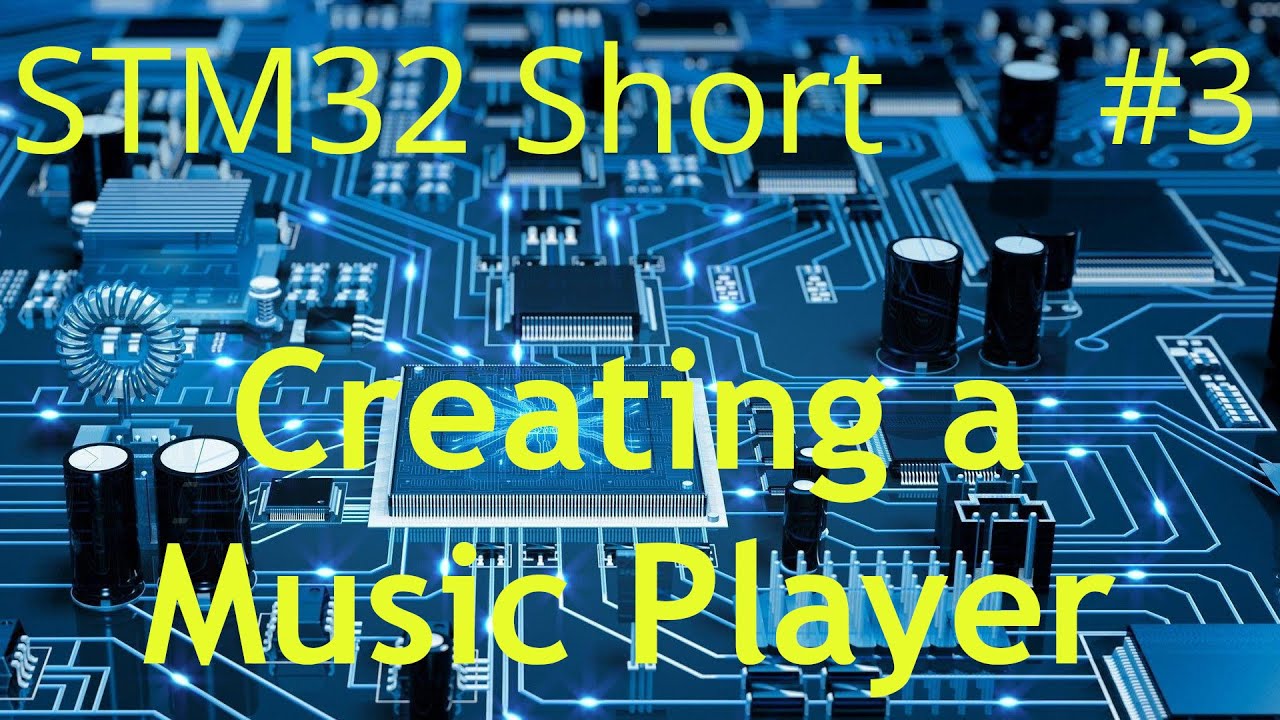 stm32world's tweet card. STM32World Short #3 - CREATING a Music Player