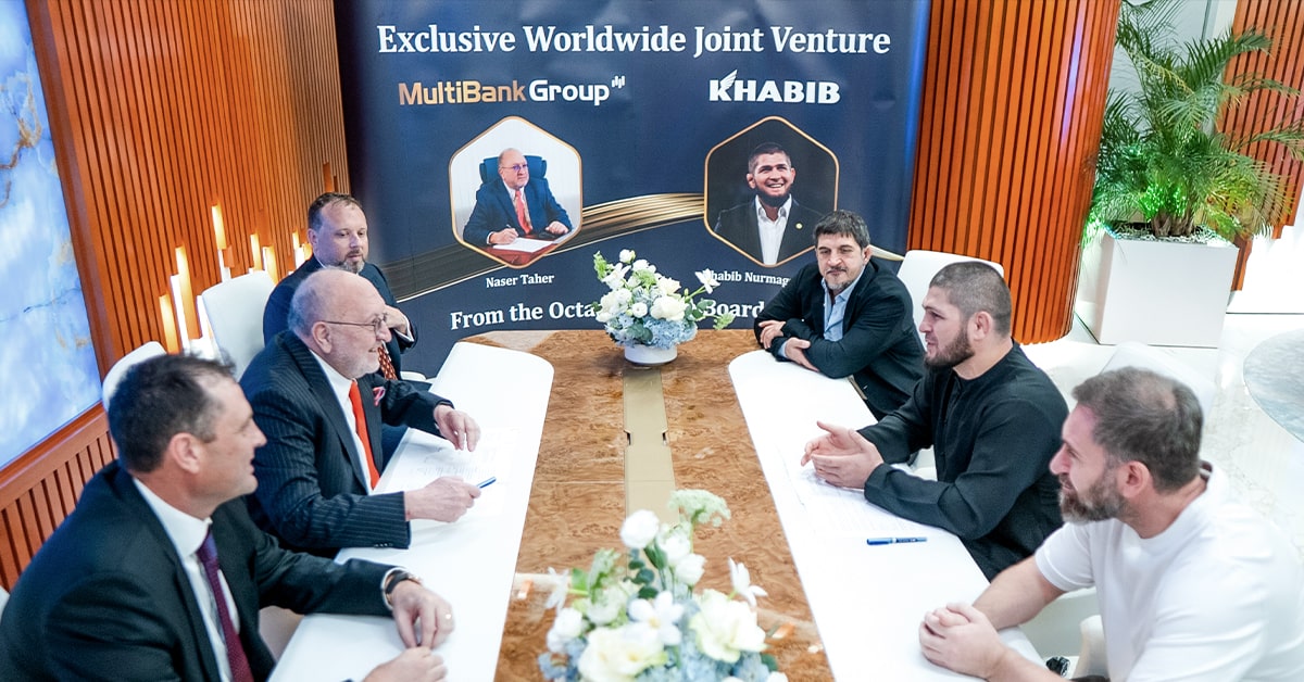 0x_engr's tweet card. Multibank Group, the world’s largest financial derivatives institution, has entered into an exclusive worldwide multi-billion-dollar joint venture with global sports icon and undefeated UFC champion...