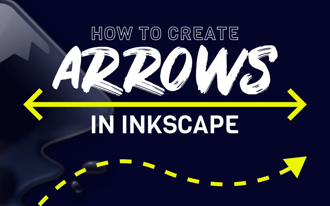 DaviesMediaDes's tweet card. In this Inkscape help article, I show you how to create arrows using some amazing built-in features in this free vector graphics editor.