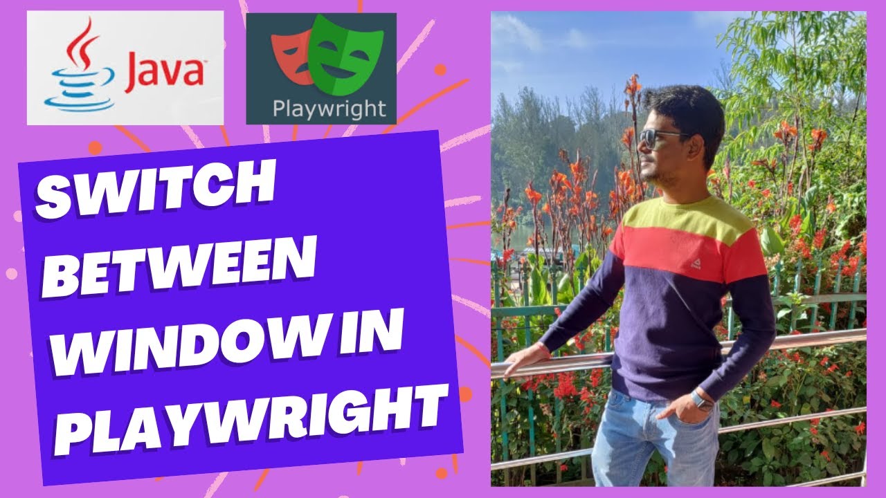 Rout109's tweet card. Switch Window in Java Playwright | Step-by-Step Tutorial (2025)