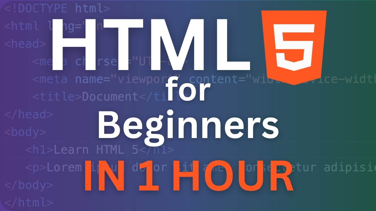 tech_by_gopi's tweet card. HTML Full tutorial - For Beginners