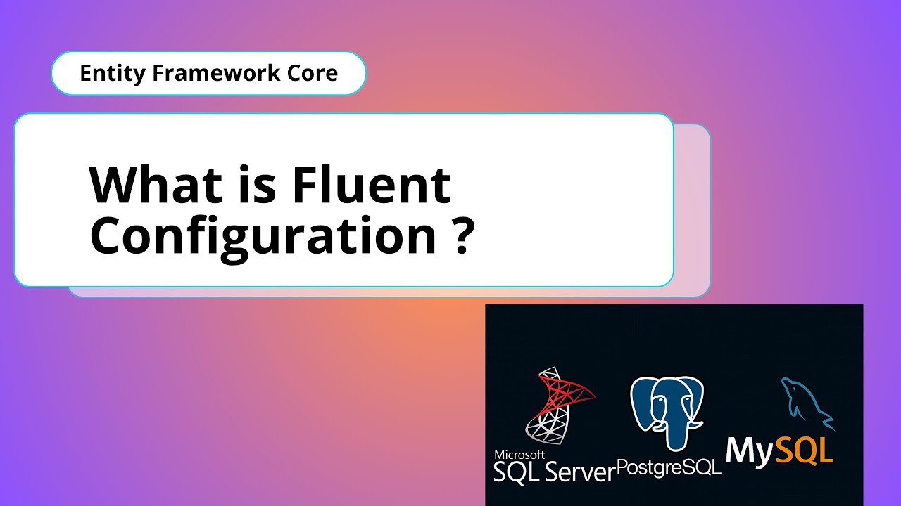 imrahulpandey15's tweet card. Fluent API with Entity Framework Core with Example