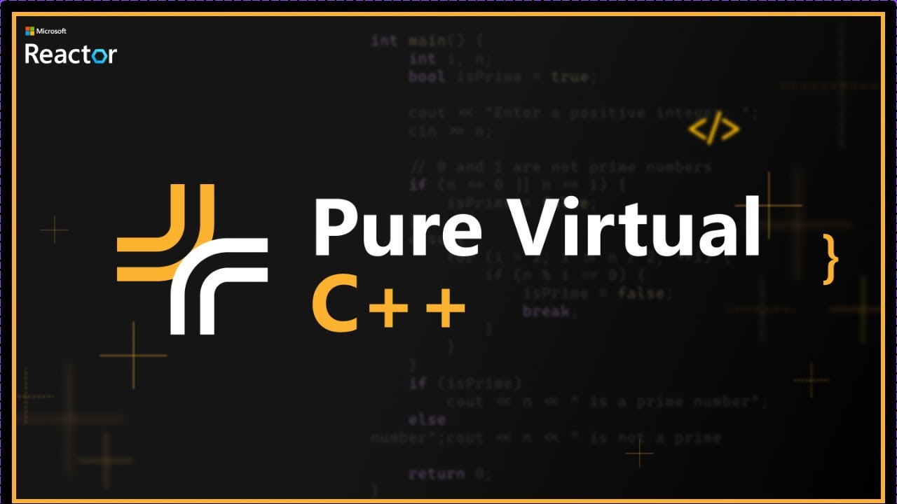 visualc's tweet card. Pure Virtual C++ 2025