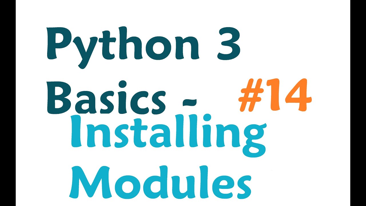 Python009's tweet card. Python 3 Programming Tutorial - Installing modules