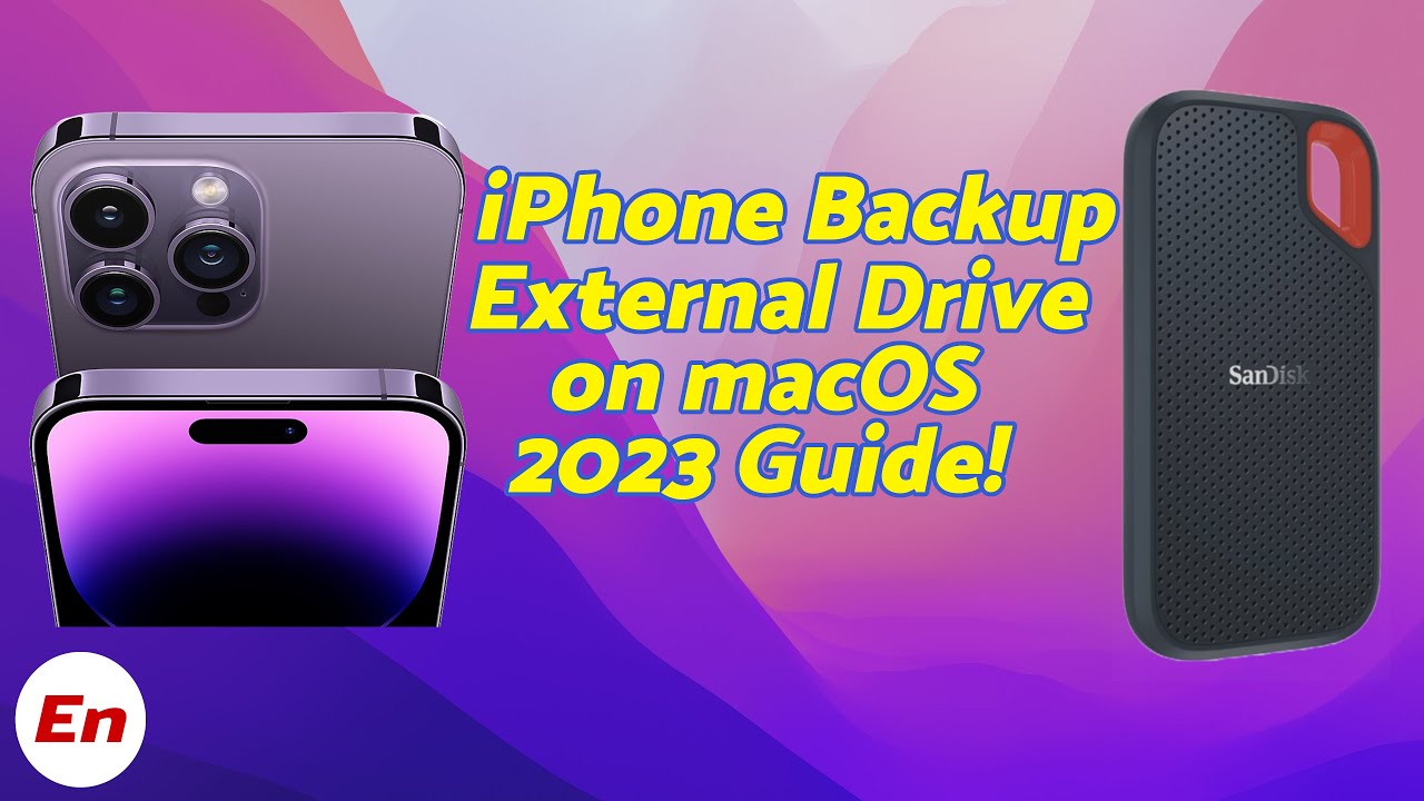munchyzmunch's tweet card. How To Backup iPhone to External Drive (Change Backup Location) on...