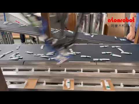 atomrobot000's tweet card. Atomrobot delta robot sort stick packs