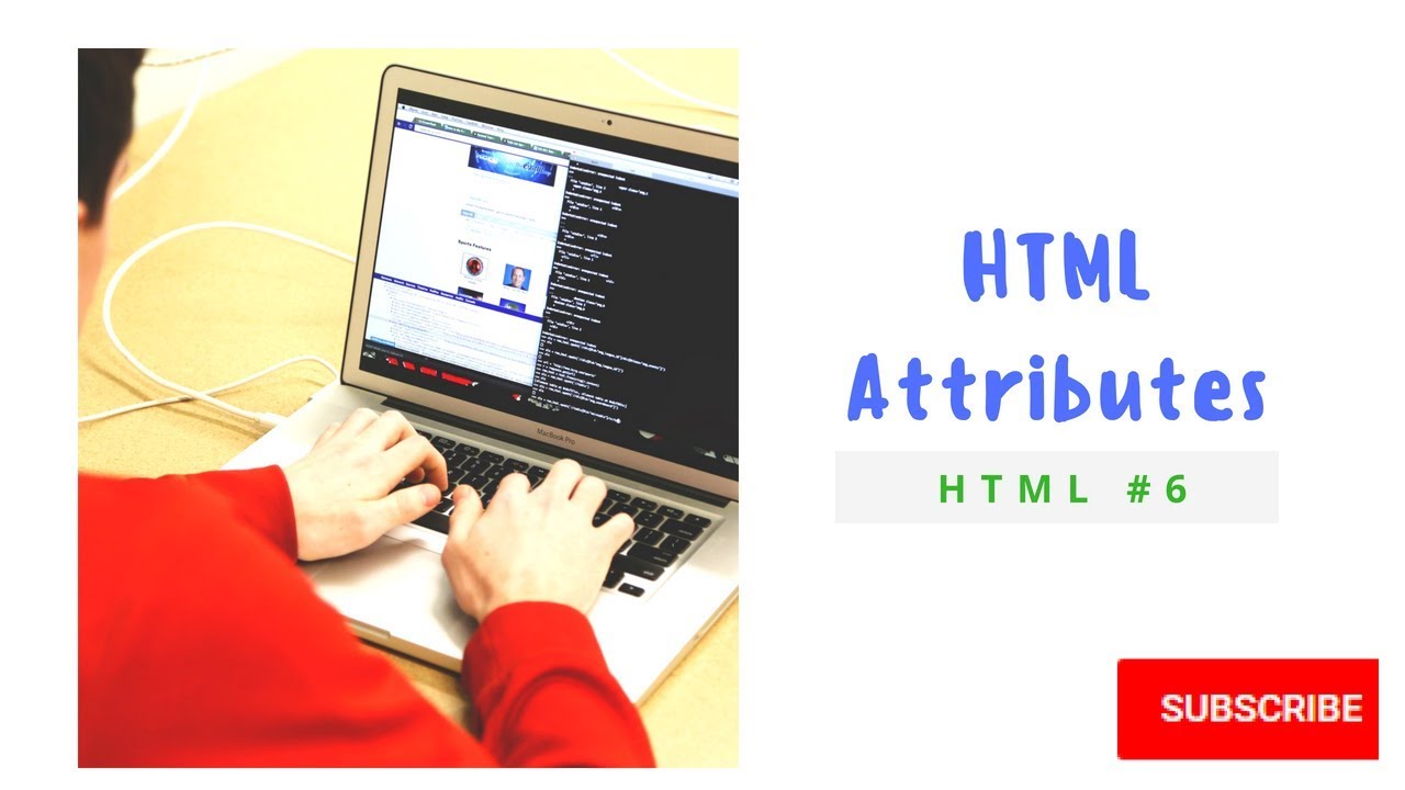 WithCoding's tweet card. HTML #6 - HTML Attributes, href, alt....
