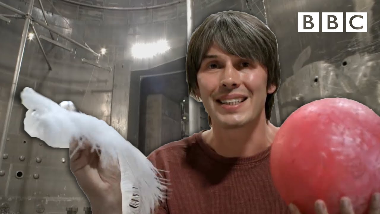 HGru3br's tweet card. Brian Cox visits the world's biggest vacuum | Human Universe - BBC