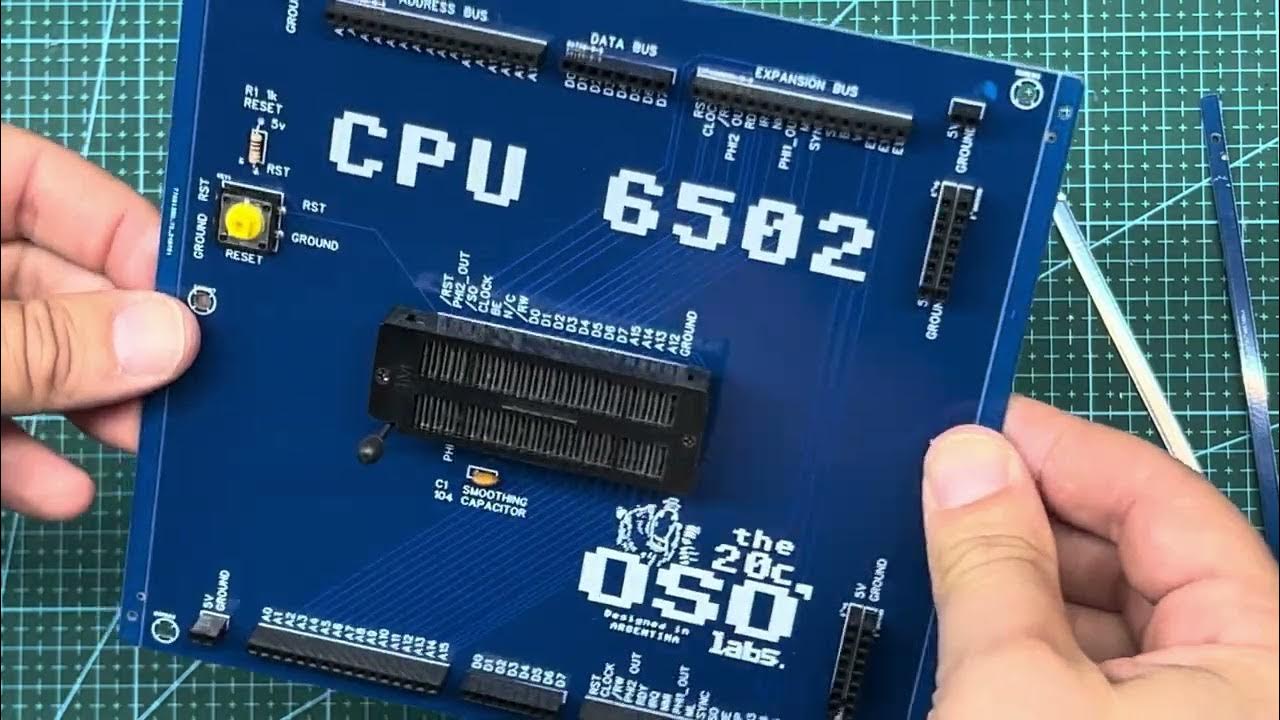 carlinhocr_'s tweet card. The 20c - Episodio 1 - CPU 6502