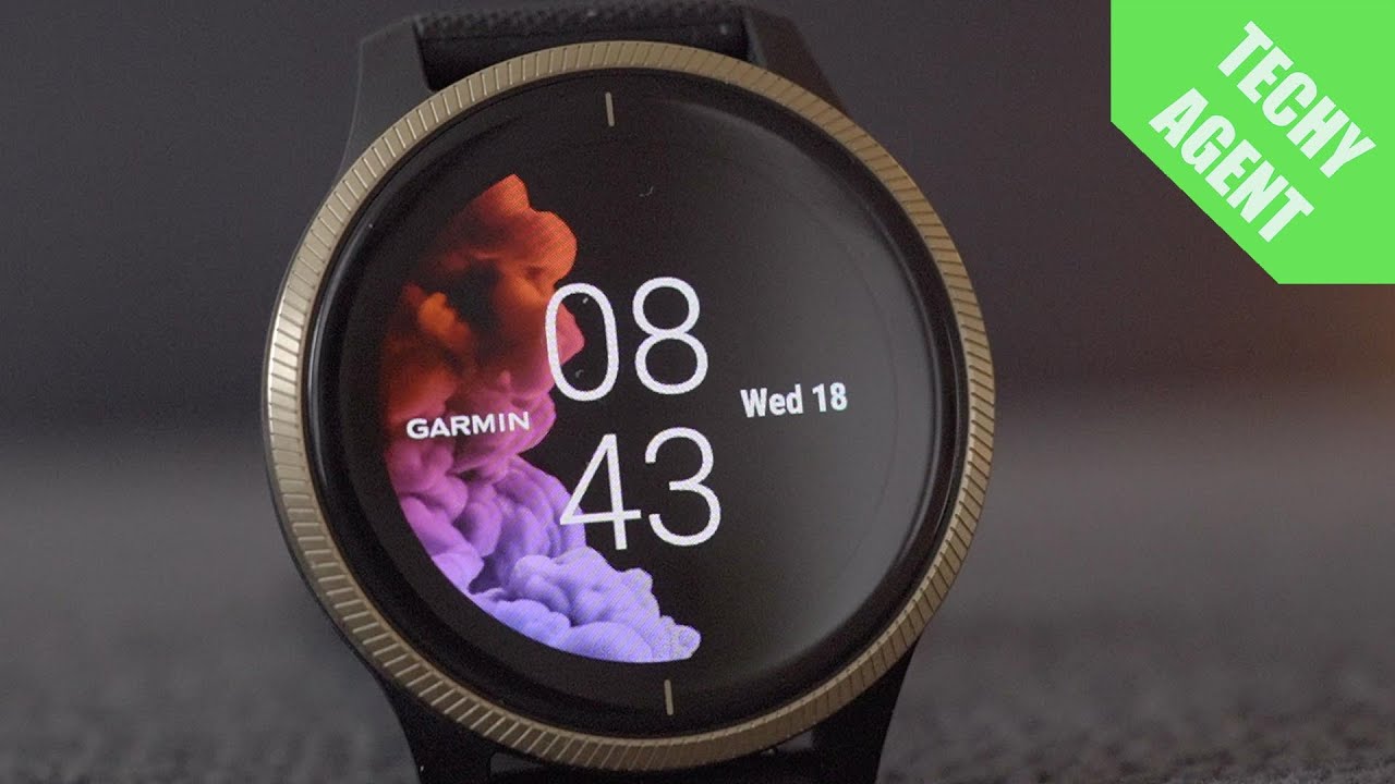 TechyAgent's tweet card. Garmin Venu - Total Fitness Review