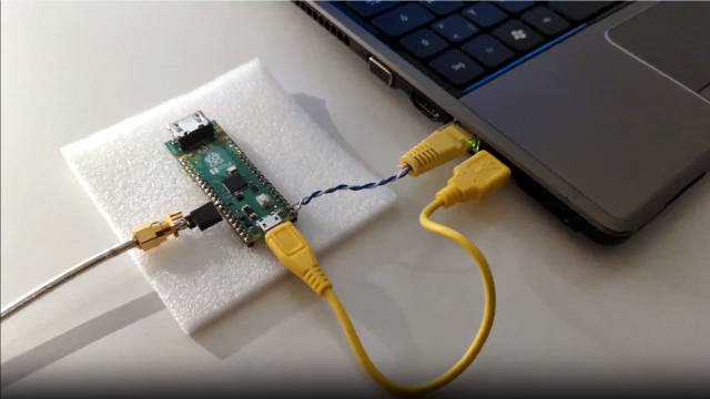hackaday's tweet card. The Raspberry Pi Pico is a very capable board, but it’s still a surprise to see bit-banged 100 MBit/s Fast Ethernet implemented on one. [Steve]’s Pico-100BASE-TX library allows an RP204…